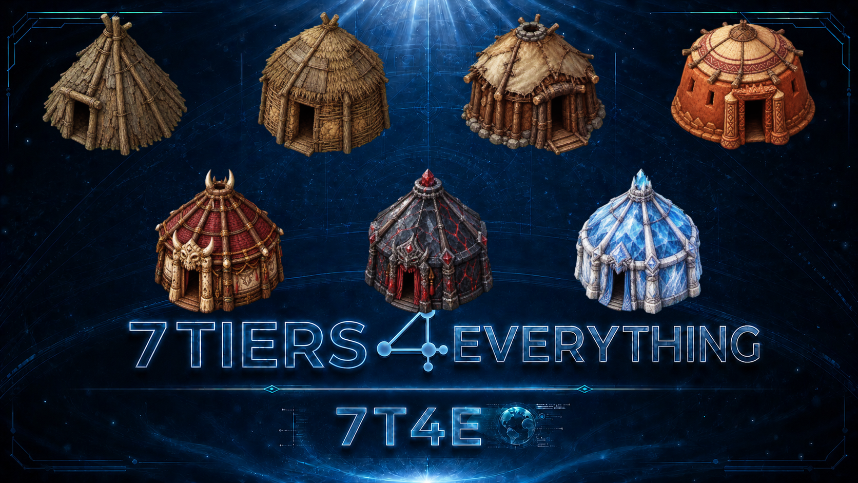 7T4E - Huts