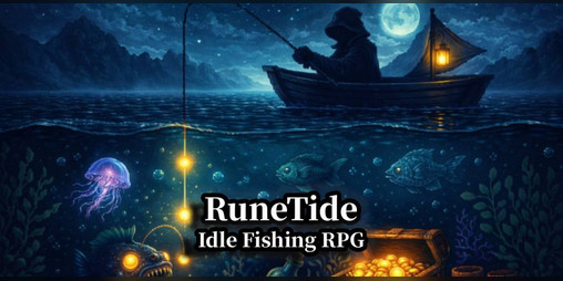 Cover image for RuneTide: Idle Fishing RPG