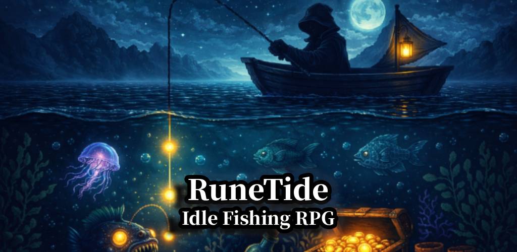 Cover image for RuneTide: Idle Fishing RPG