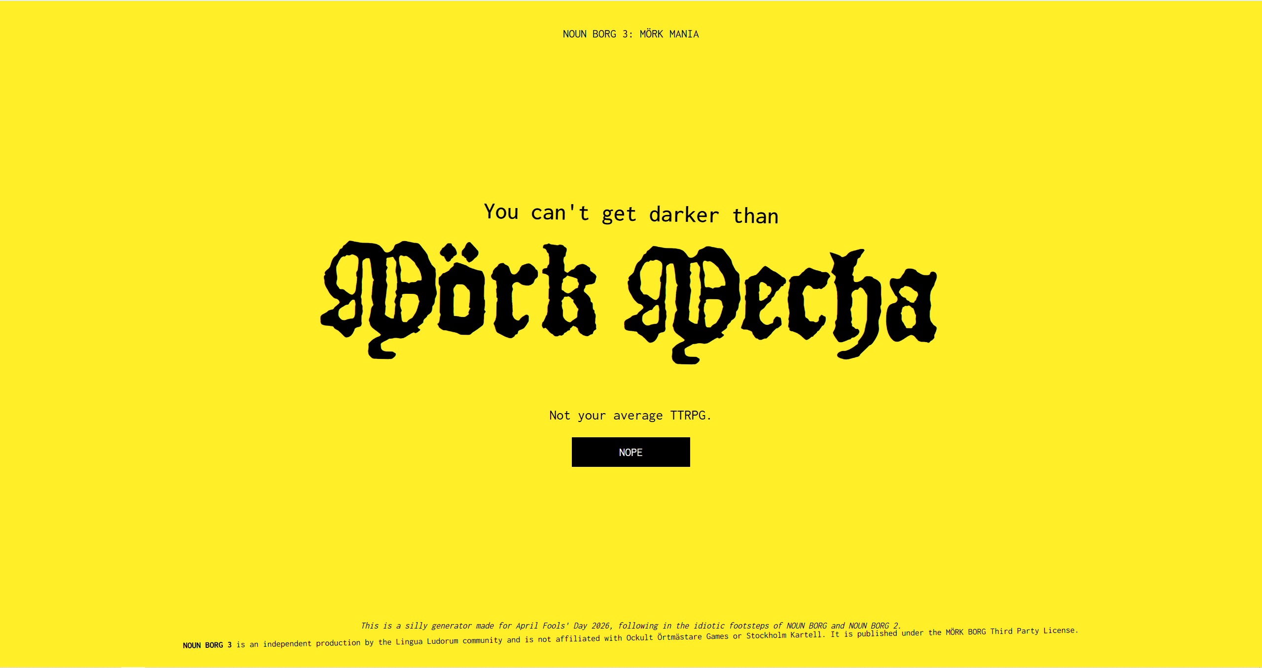 Cover image for Mörk Mecha