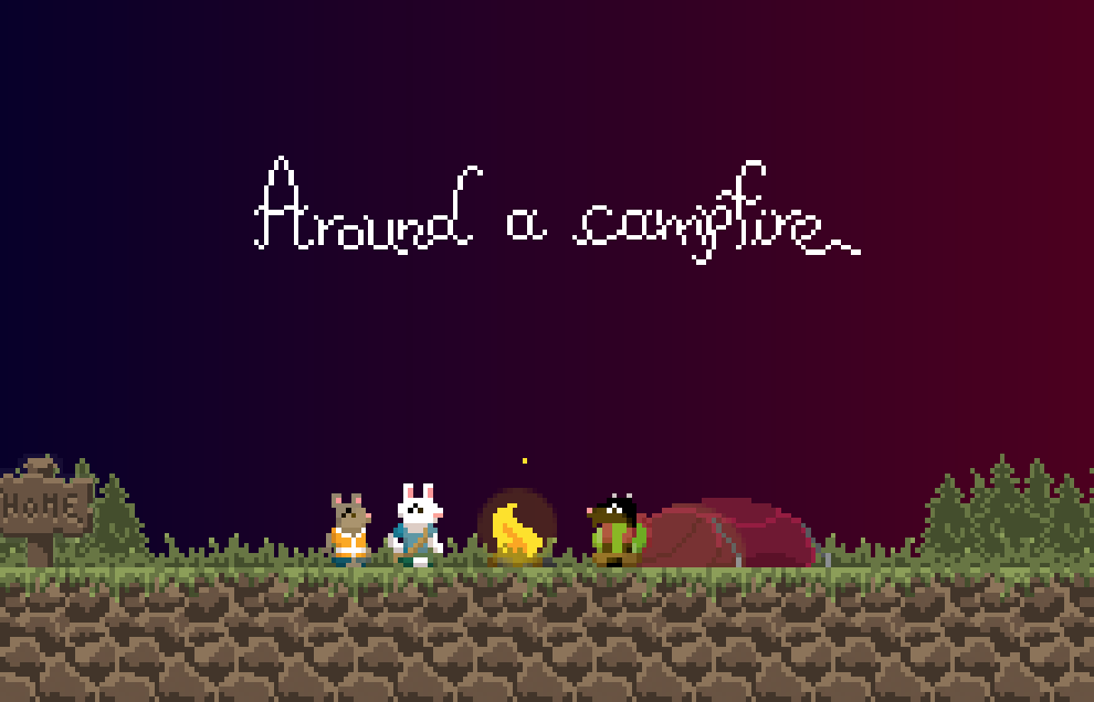 Around a Campfire