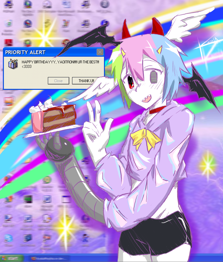 BIRTHDAY YAOITRON ART