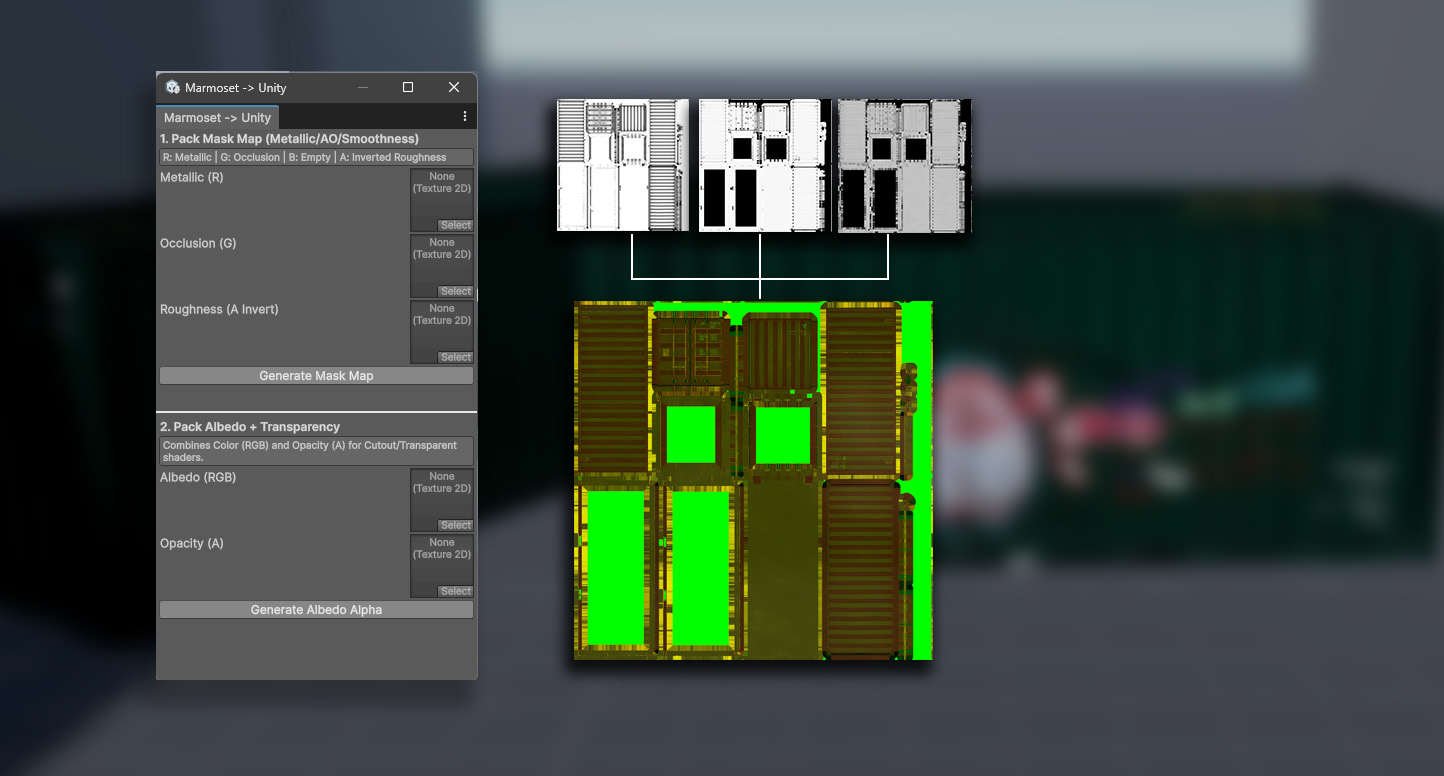 Unity MaskMap Tool