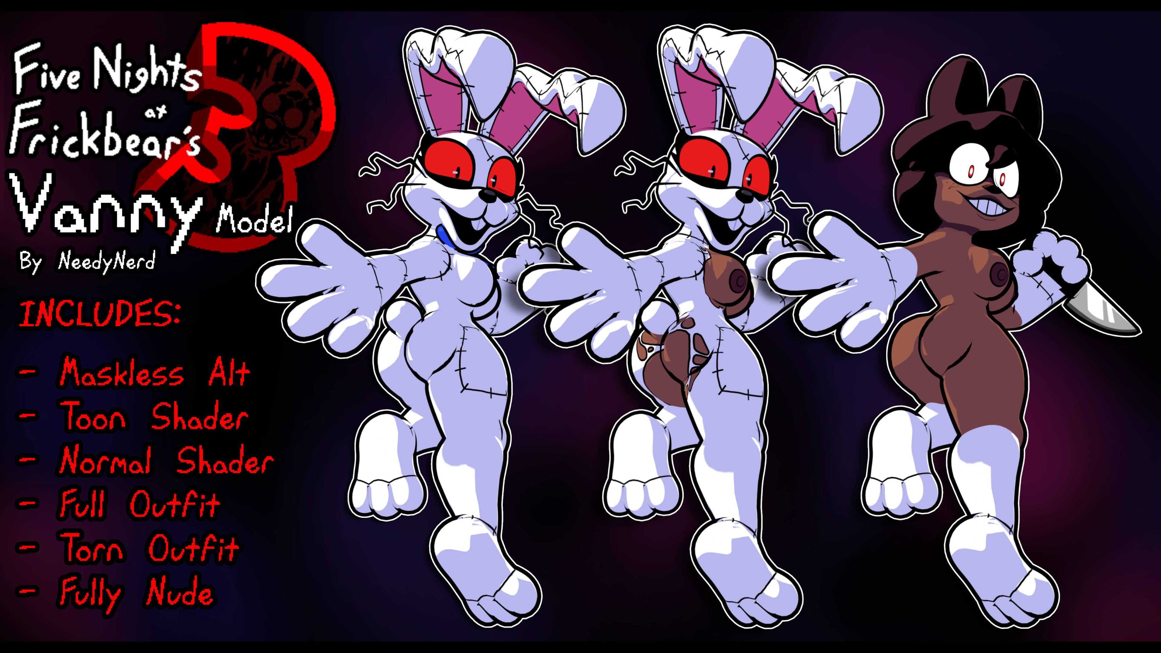 Frickbears 3 Vannabelle - 3D Model (18+) by NeedyNerdNSFW