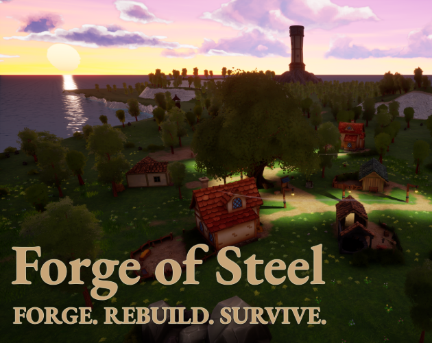 Forge of steel