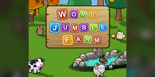Cover image for Word Jumble Farm