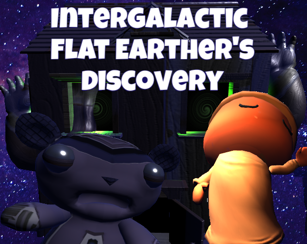 Intergalactic Flat Earther's Discovery