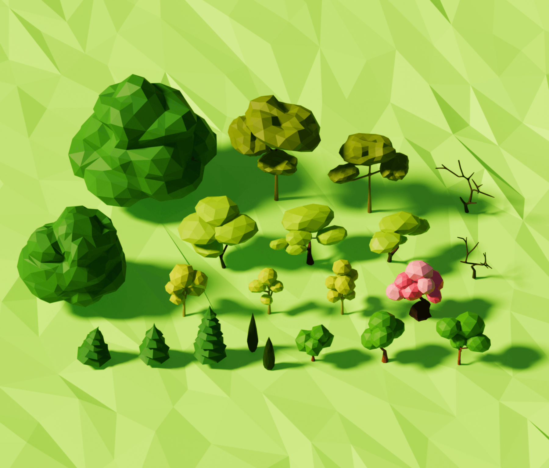 Low Poly Forest Asset Pack by dglopez