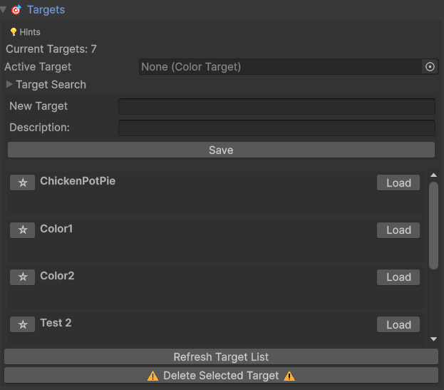 Unity Color Cheats Sheets Universal Color Tool for Unity by Shadowchild Games