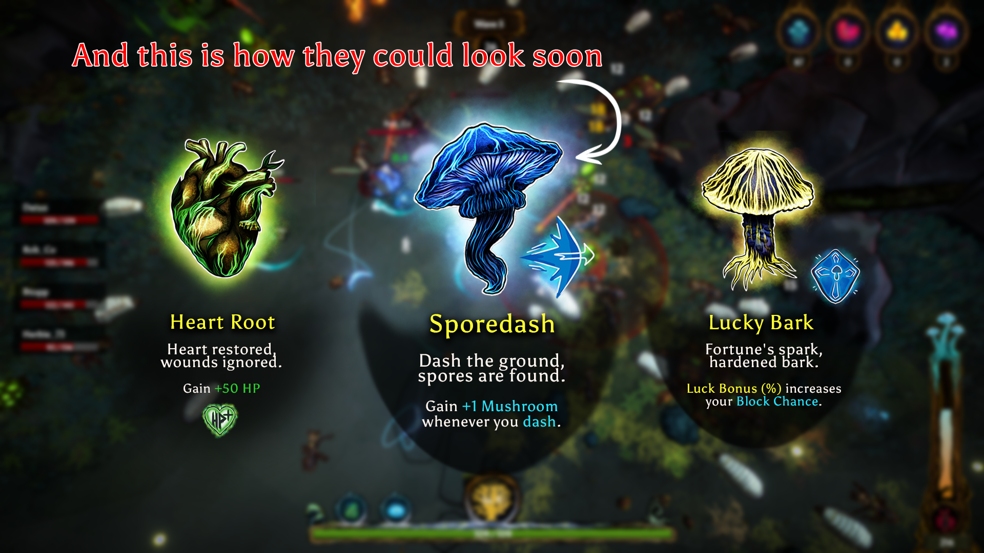 Update v0.3.16 - Artifacts, Skill Progression & Events! - Mycofall ...