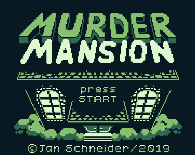 Murder Mansion (GB-Studio Game) by Jan Schneider