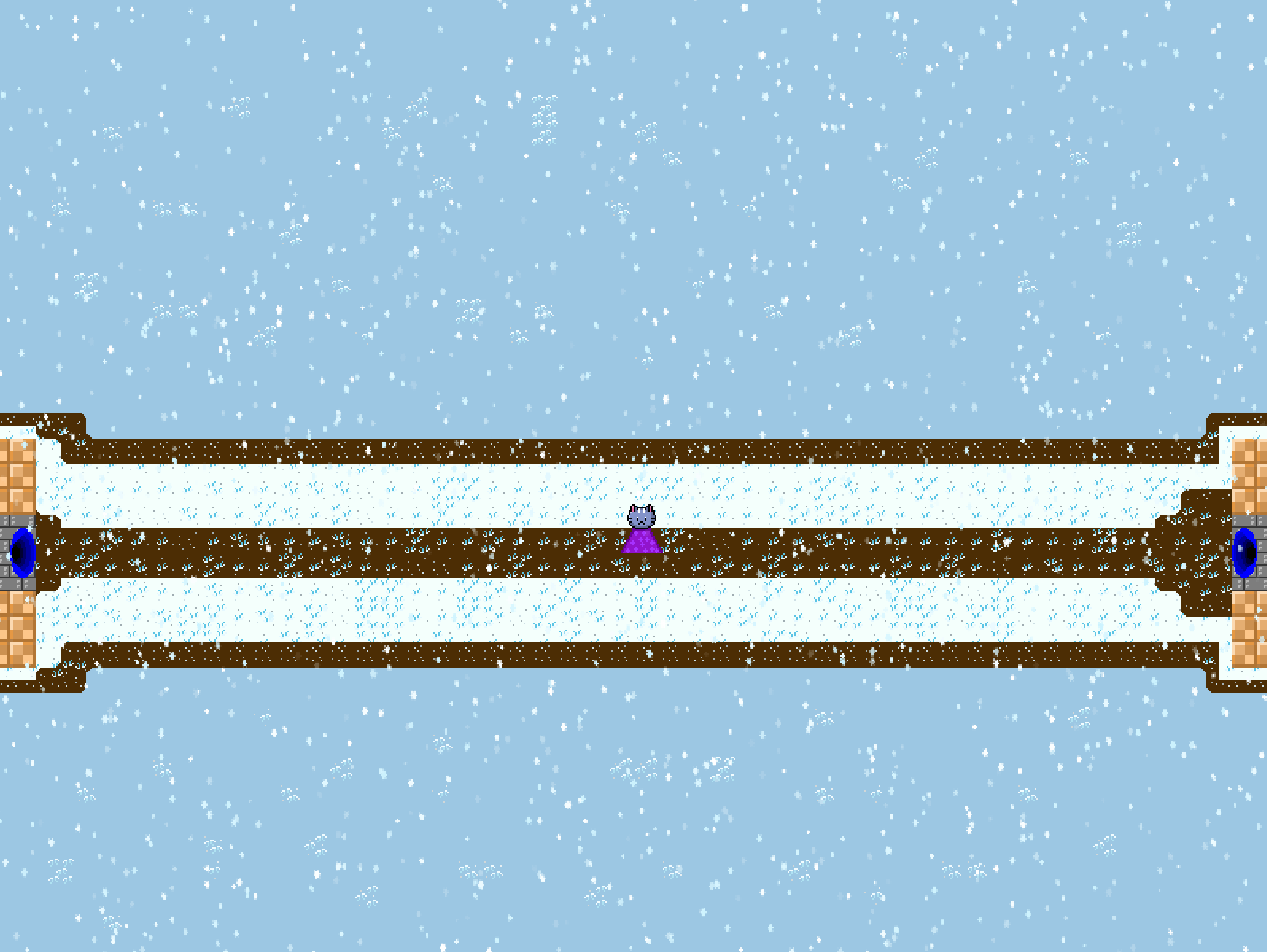 Wizard Cats Against the Freezing Cold
