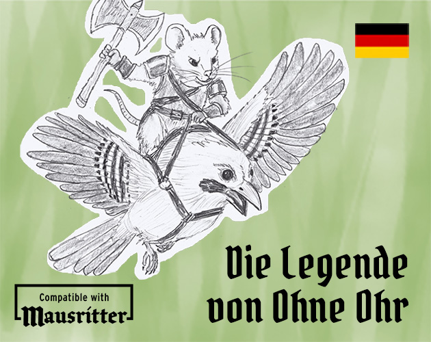 Cover image for Mausritter: Die Legende von Ohne Ohr