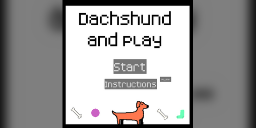 Cover image for Dachshund and play