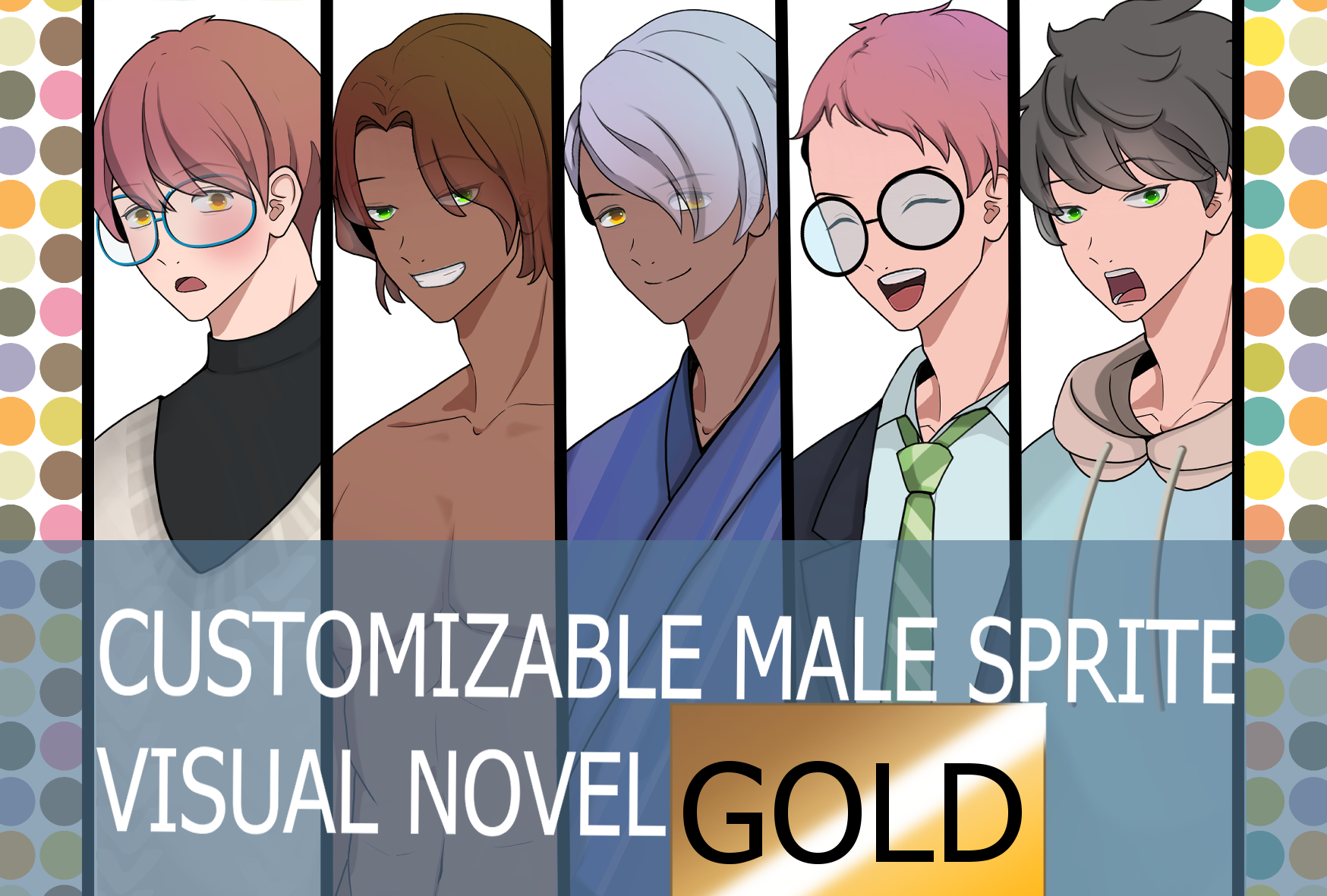 Visual Novel Character Maker Bundle by Chulagames - itch.io
