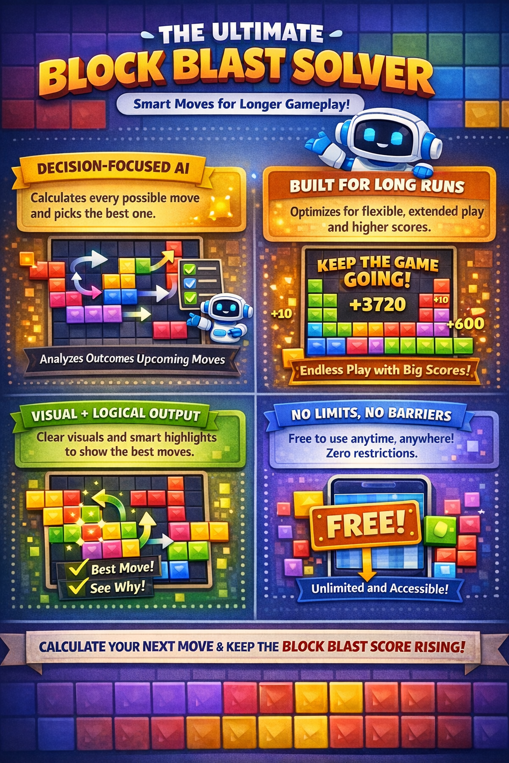 Block Blast Solver online-Free AI solutions by James Anderson