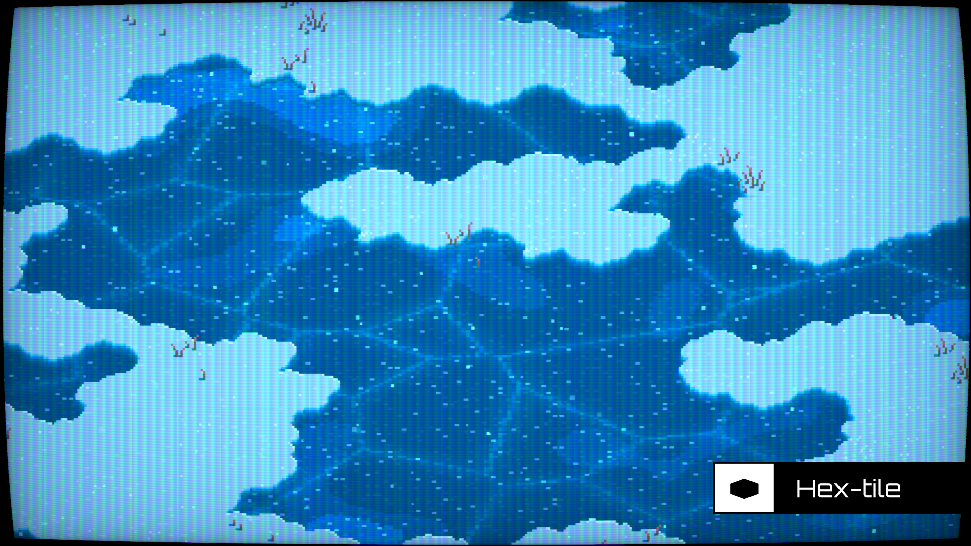Hex-tile template