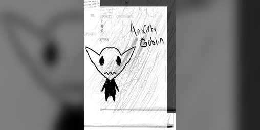 Cover image for anxiety goblin