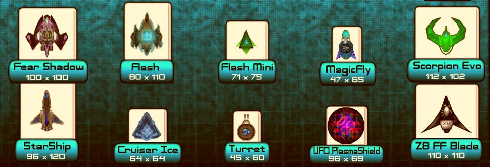 SpaceShip Sample Pack (Top Down Strategy) FREE