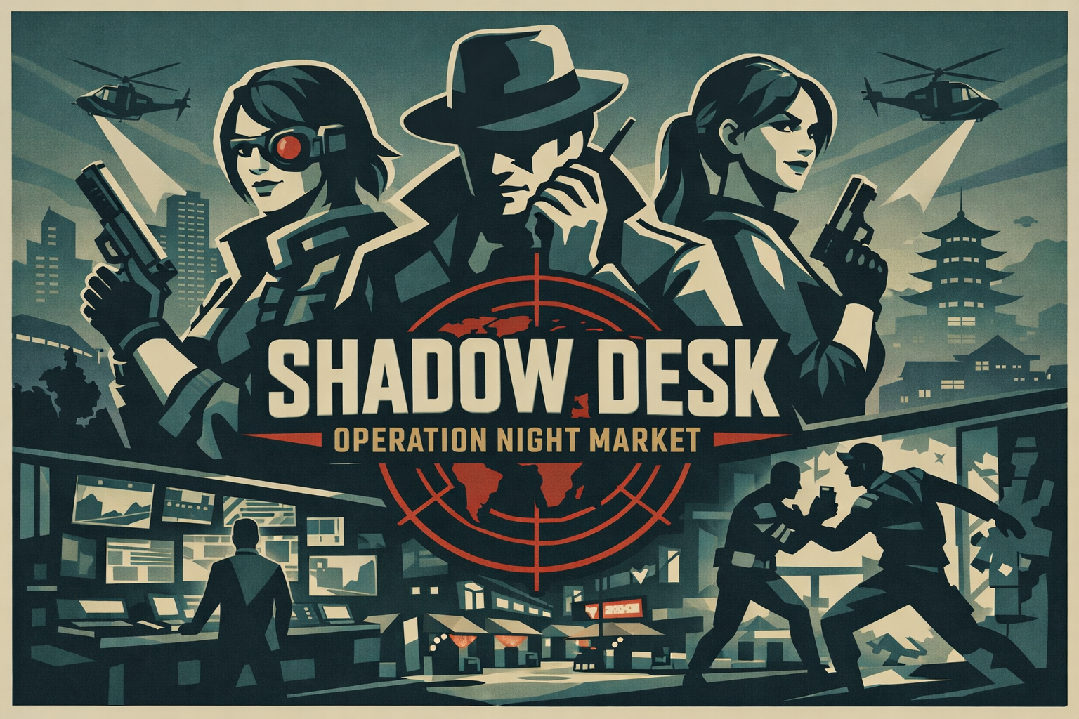 Shadow Desk : Operation Night Market