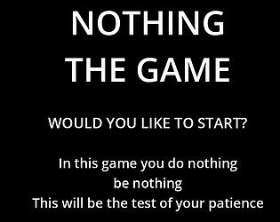 Nothing The Game