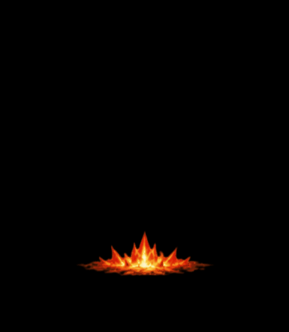 VFX - Fire Spikes From Ground - 3 Tiers - Transparent Spritesheets [100% Off] [$0.00]