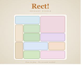 Rect! - A Shikaku Puzzle