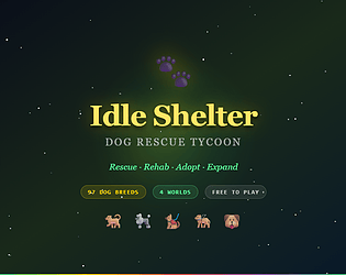 Idle Shelter — Dog Rescue Tycoon