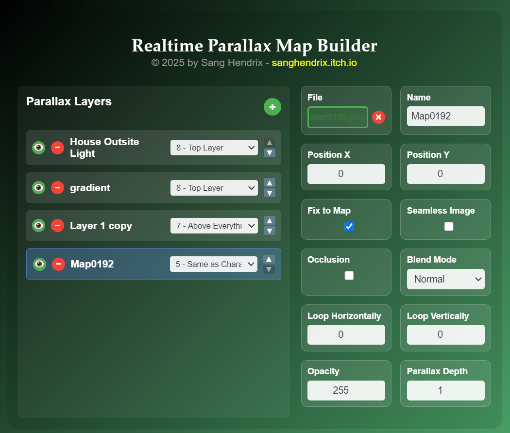 Version 1.1.6 - Massive Overhaul - Hendrix Realtime Parallax Map ...