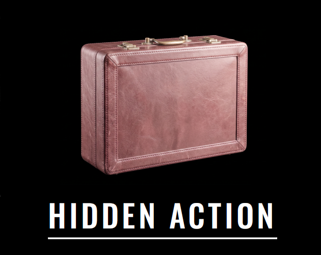 Cover image for Hidden Action - The Red Case