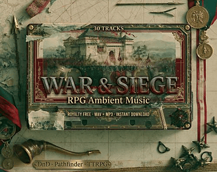 War & Siege — 30 RPG Ambient Tracks [$8.99]