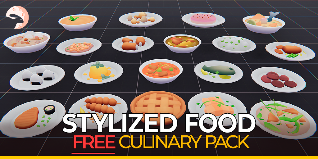 FREE | Stylized Food & Culinary Pack