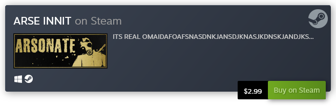 Buy ARSONATE on Steam!