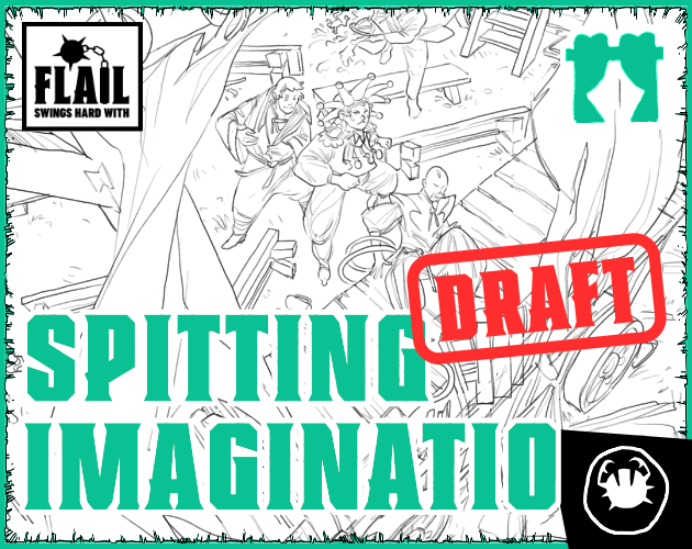 Cover image for Spitting Imaginatio - FLAIL scenario