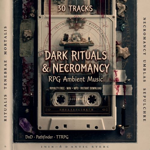Dark Rituals & Necromancy — 30 RPG Ambient Tracks cover