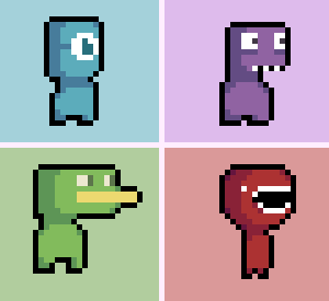 Animated mini characters [Platform] [FREE]