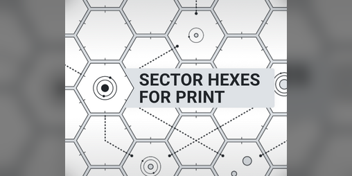 Cover image for Sector Hexes for Print