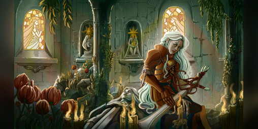 Cover image for Crimson-Spine