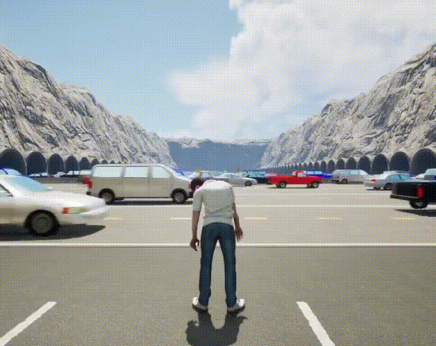 Drunk Guy Crossing 100 Lanes [Free] [Action] [Windows]