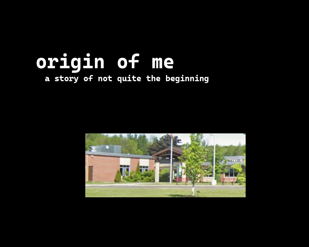 Cover image for origin of me
