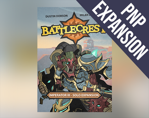 Portada de Battlecrest: Imperator III Solo Expansion