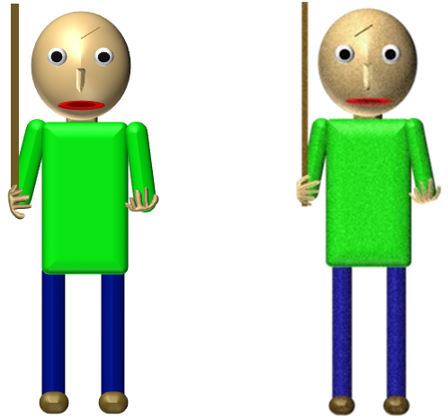 Old Baldis Boblock (or basik) In Accurate Recreating