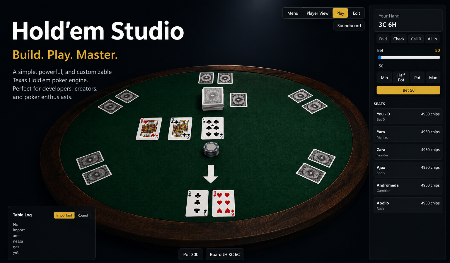 Hold'em Studio