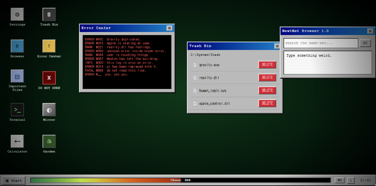 MalumOS - A Fake Operating System