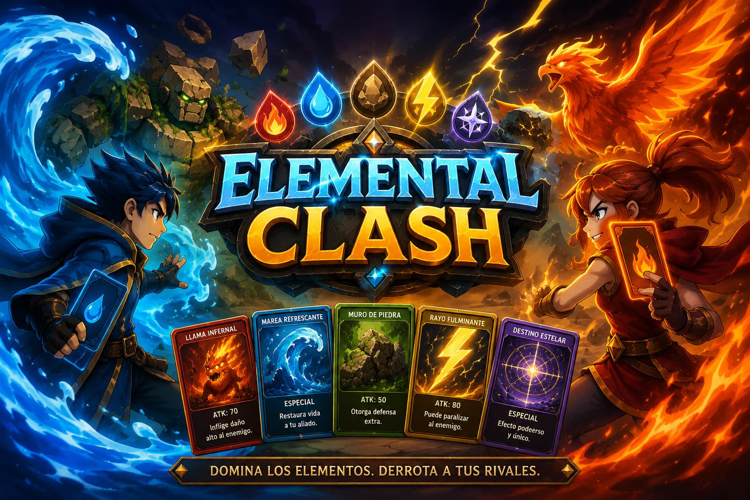 Cover image for Elemental Clash