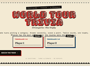 World Tour Trivia [Free] [Educational]
