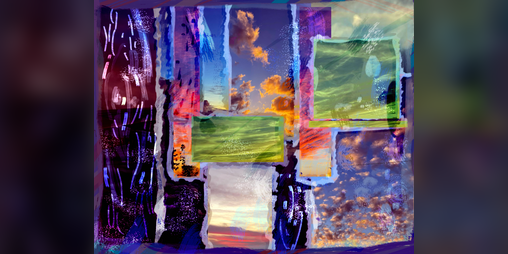 Cover image for Sunset Tears & Paper Layers