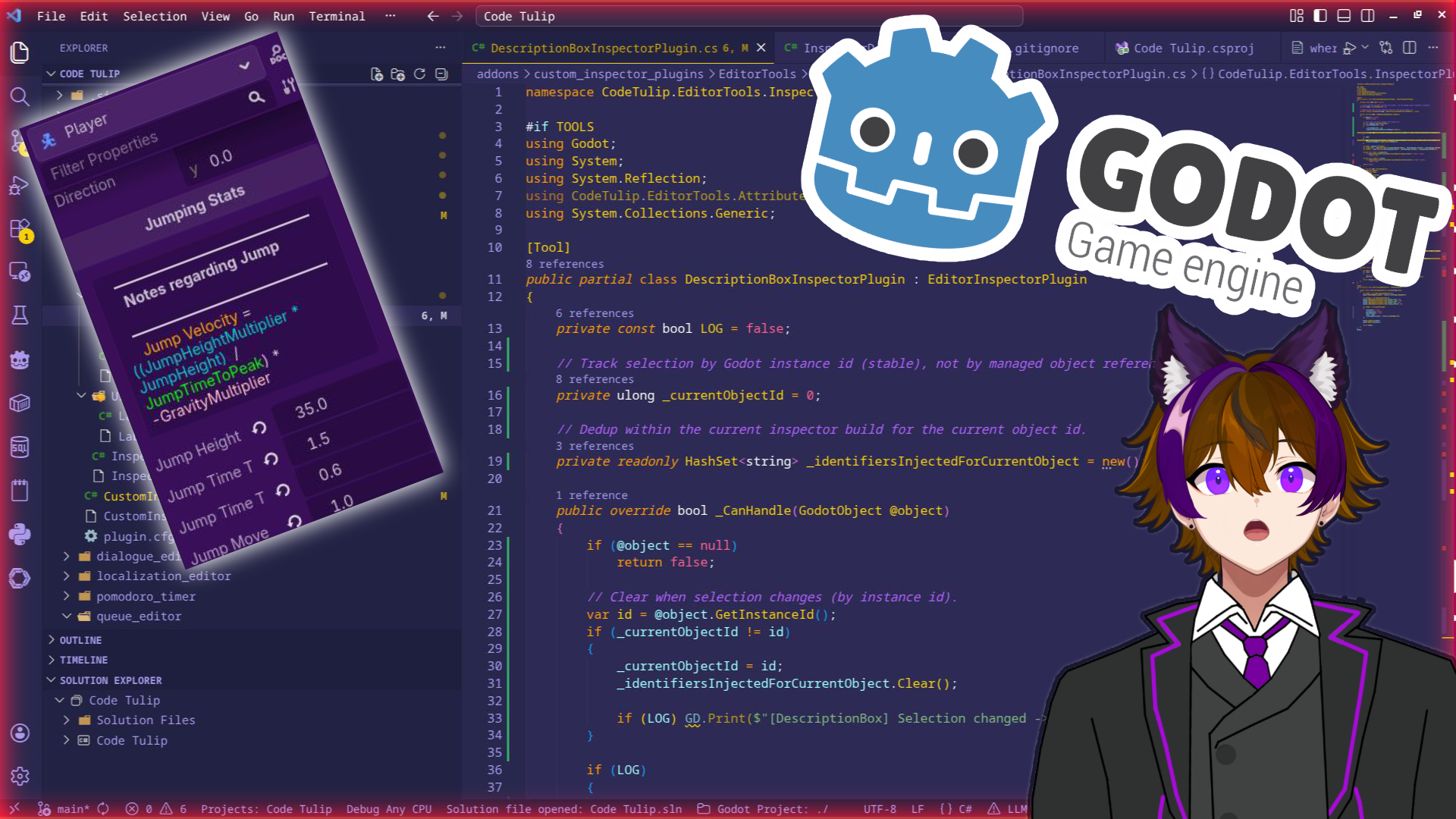 Custom Inspector Plugins with Godot C# - itch.io