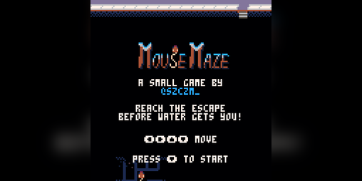 Cover image for MOUSE MAZE