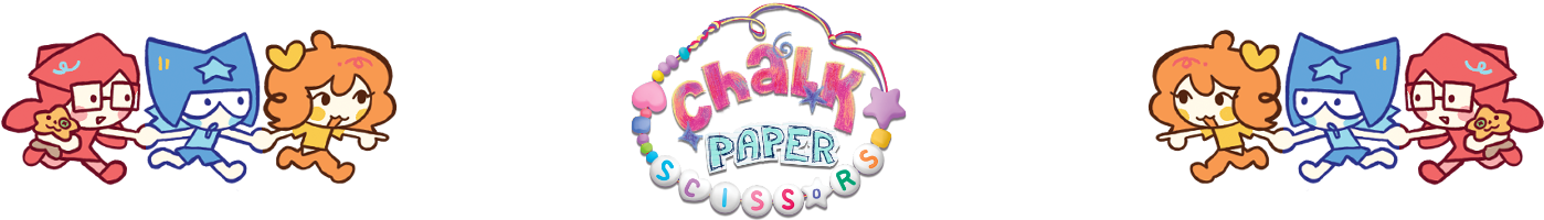Chalk Paper Scissors